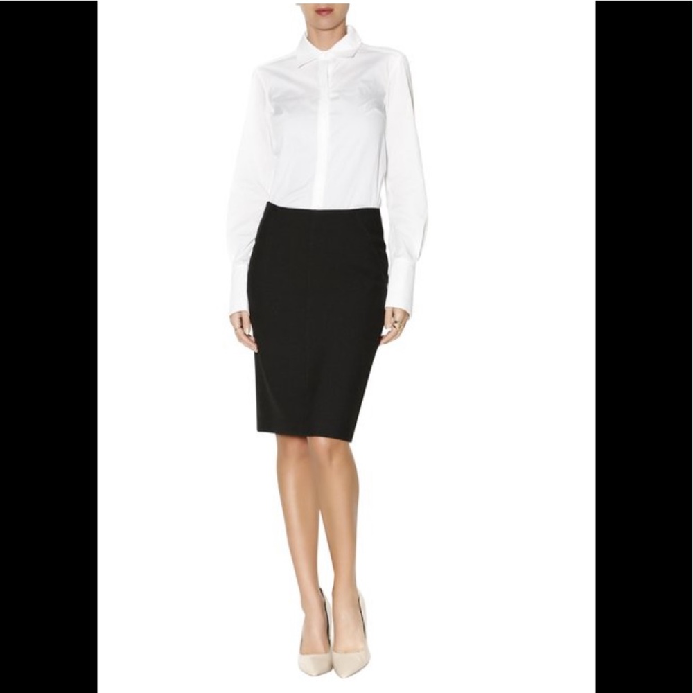 Trina Turk Black Pencil Skirt -Size 2